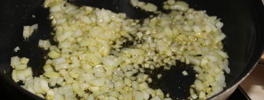 ризотто с кальмарами и шампиньонами. Шаг 4