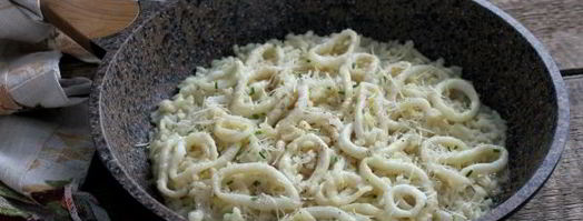 ризотто с кальмарами. Шаг 19