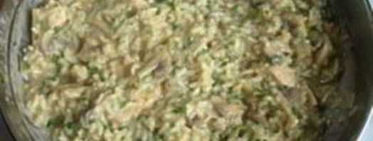 ризотто с курицей и грибами. Шаг 14