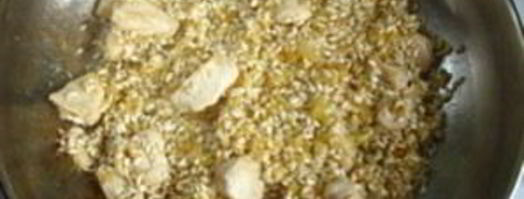 ризотто с курицей и грибами. Шаг 7