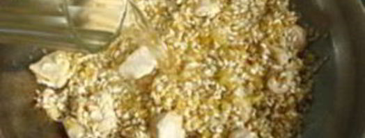 ризотто с курицей и грибами. Шаг 8