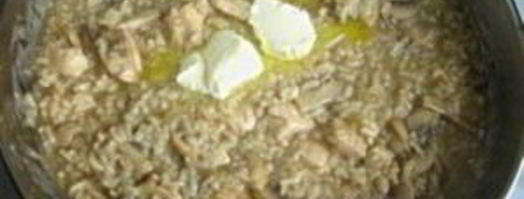 ризотто с курицей и грибами. Шаг 11
