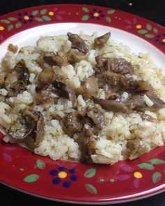 Ризотто с лесными грибами