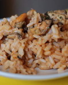 Ризотто с морепродуктами