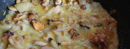 ризотто с морепродуктами. Шаг 4