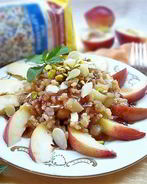 Ризотто с нектаринами