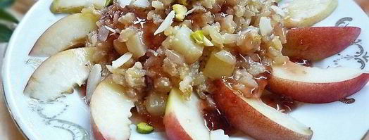 ризотто с нектаринами. Шаг 9