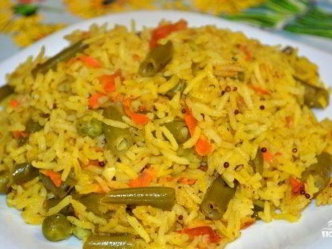 Рецепт ризотто с овощами в мультиварке