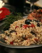 Ризотто с овощами