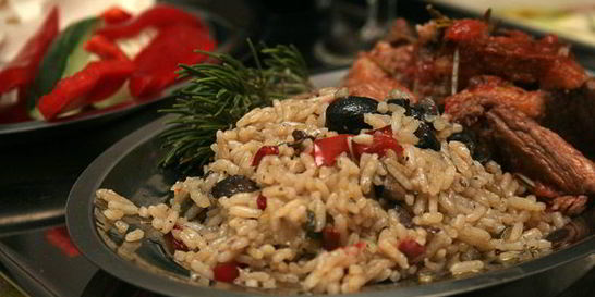 Ризотто с овощами