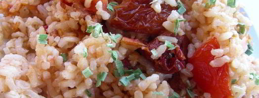 ризотто с помидорами и вялеными томатами. Шаг 5