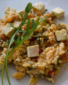 Ризотто с руколой