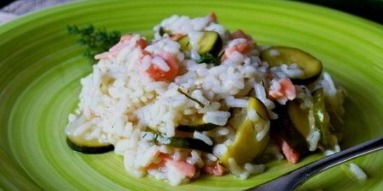 Ризотто с рыбой