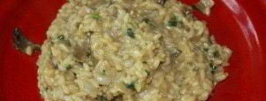 ризотто с сушеными белыми грибами. Шаг 5