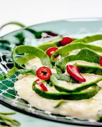 Ризотто с зеленью и сыром