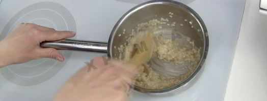 ризотто с зеленью и сыром. Шаг 4