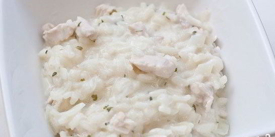 Ризотто со сливками