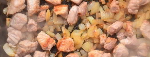 ризотто со свининой. Шаг 8