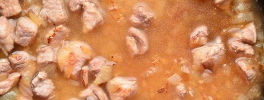 ризотто со свининой. Шаг 10