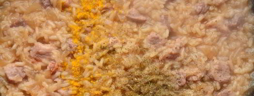 ризотто со свининой. Шаг 11