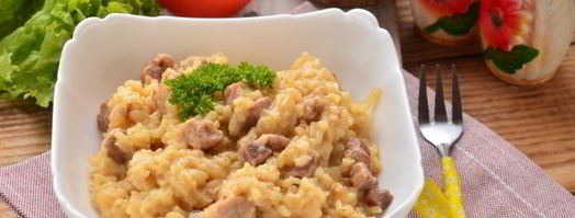 ризотто со свининой. Шаг 13