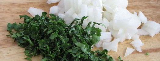 яблочное ризотто с копченым лососем. Шаг 3