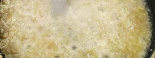 зеленое ризотто. Шаг 3