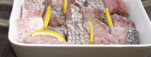 белая рыба, запеченная под белым соусом. Шаг 8