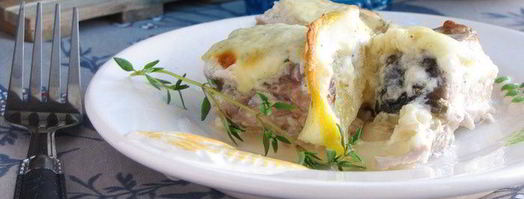 белая рыба, запеченная под белым соусом. Шаг 11