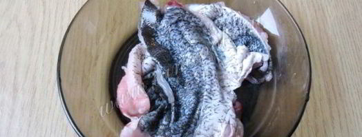 фаршированная рыба запеченная в духовке. Шаг 5