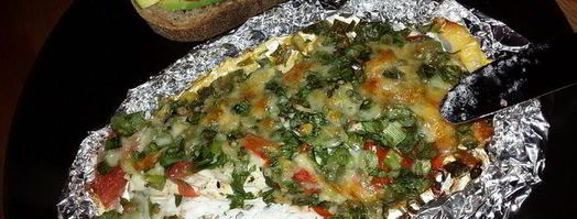 филе лаврака, запеченное с зеленью и сыром. Шаг 7