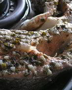 Форель на пару