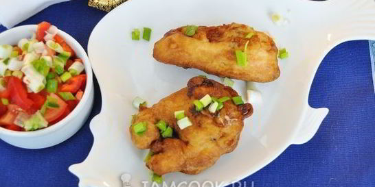 Горбуша в пивном кляре