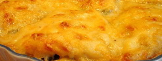 камбала запеченная с тальятелле под молочным соусом. Шаг 6