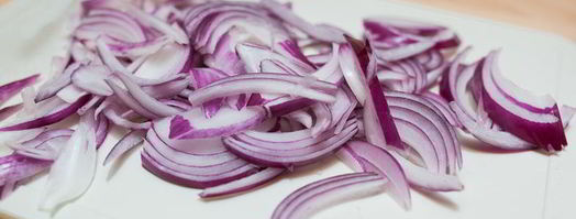 креветки и кальмары с теплым салатом. Шаг 8