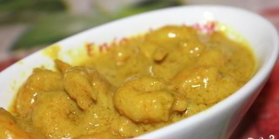 Креветки карри