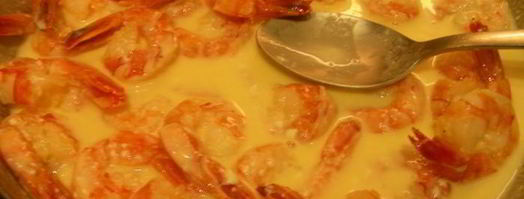 креветки в апельсиновом соусе с ликером куантро. Шаг 5