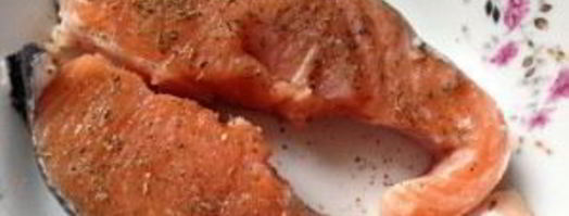 лосось в духовке с овощами. Шаг 3