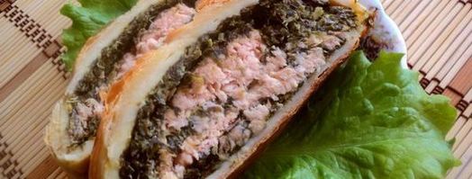 лосось запеченный в тесте. Шаг 12