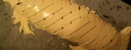 лосось запеченный в тесте. Шаг 10