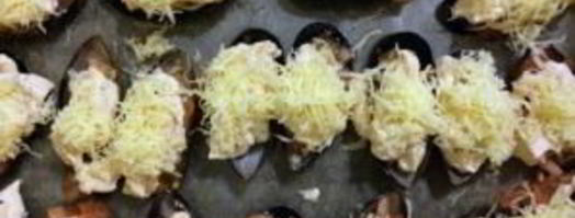 мидии в раковинах в духовке. Шаг 9