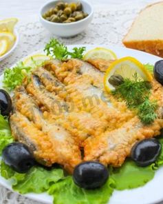 Мойва жареная в кляре