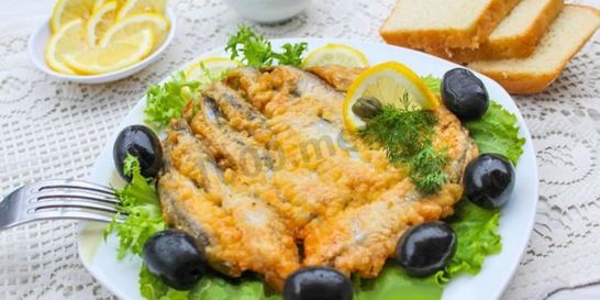 Мойва жареная в кляре