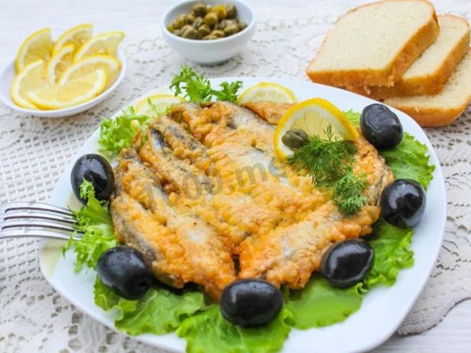 Рецепт мойвы жареной в кляре