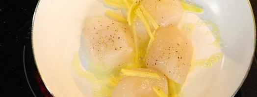 морской гребешок на пюре из цветной капусты. Шаг 7