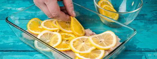 пагр, запеченный с апельсинами. Шаг 4