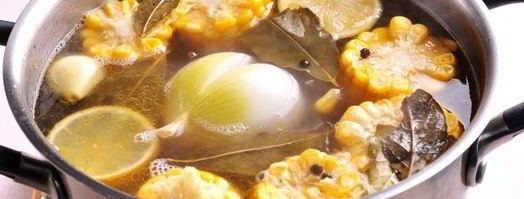 раки вареные с кукурузой. Шаг 6