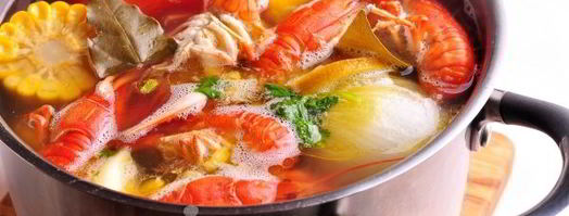 раки вареные с кукурузой. Шаг 8