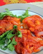 Рыба под томатным соусом