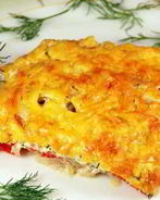 Рыба, запеченная в духовке с сыром